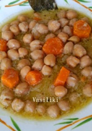 Φωτογραφία της συνταγής Ρεβύθια με ταχίνι και λεμόνι