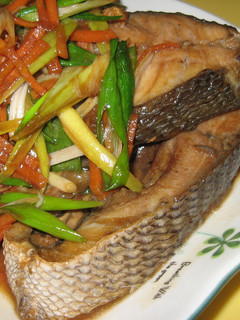 紅燒白毛魚 的食譜成品照片