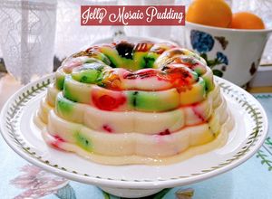 Gambar 👩‍🍳Jelly Mosaic Pudding