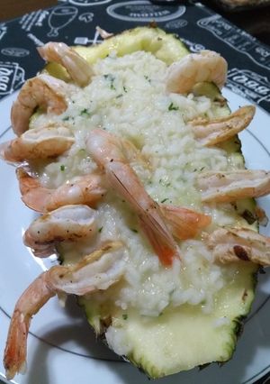 Foto de Arroz Jasmim com Abacaxi