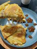 Potato Cheese Omelette