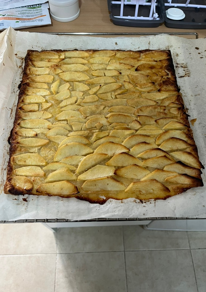 Una foto de Tarta de manzana