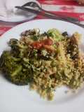 Ensalada de cous cous y brócoli