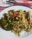 Ensalada de cous cous y brócoli