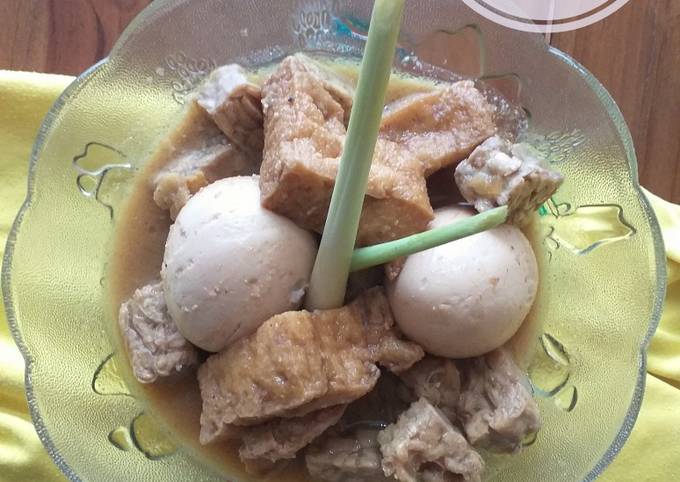 Terik Tahu Telur Tempe (versi coklat)