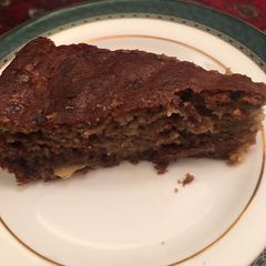 A picture of Banana cake - 15 min pre, 50 min cook.