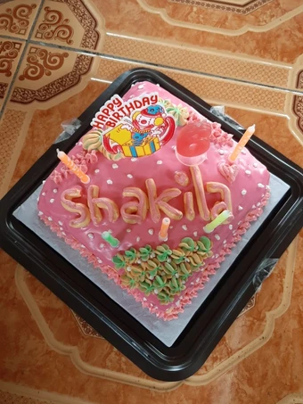 Cara Simple Menyiapkan Resep  Kue Ultah Shakila yang Enak, Enak