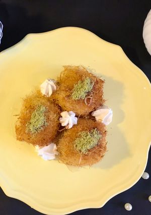عکسی از دستور شیرینی کادایف گردویی