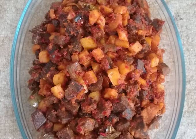 Resep: Sambal goreng kentang ati sapi Ekonomis Untuk Dijual