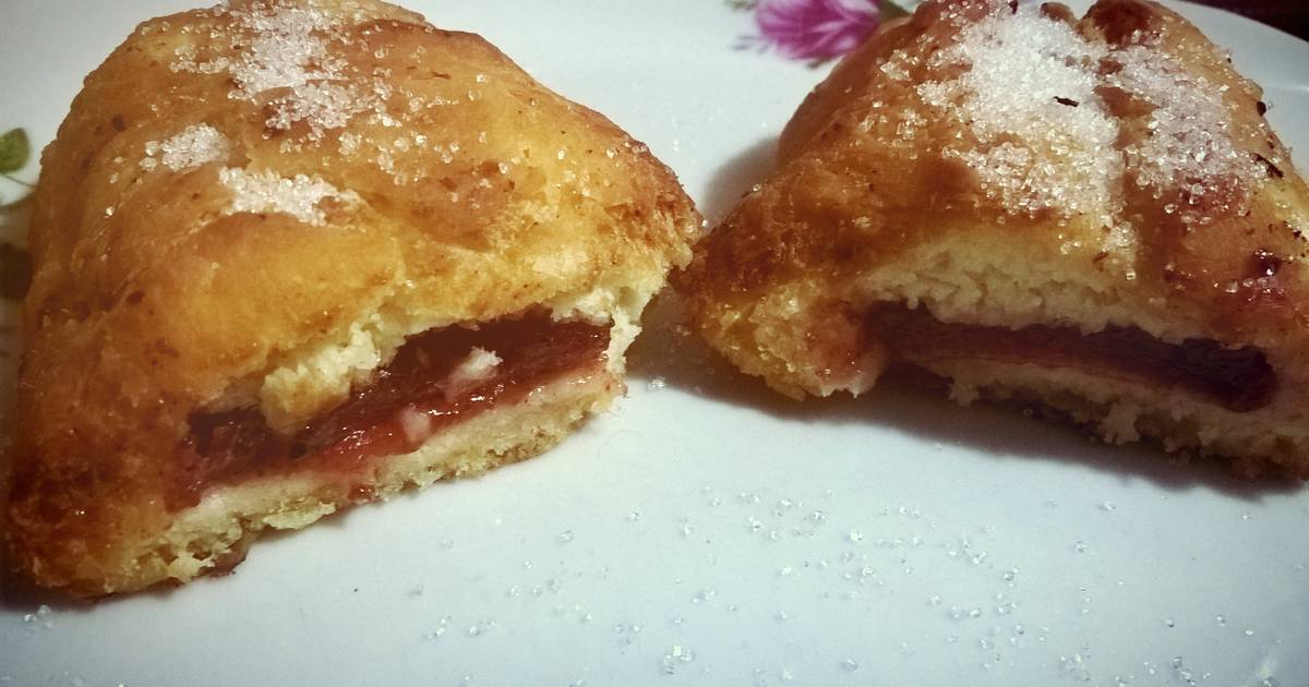 Tortas fritas Rellenas de Membrillo Receta de Anto Miau Cookpad