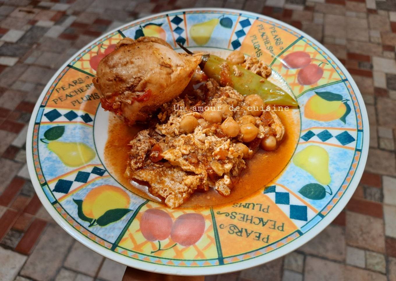 Poulet en sauce relevée 🌶