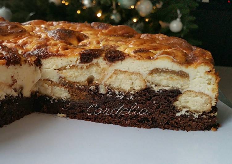 Tiramisu brownie