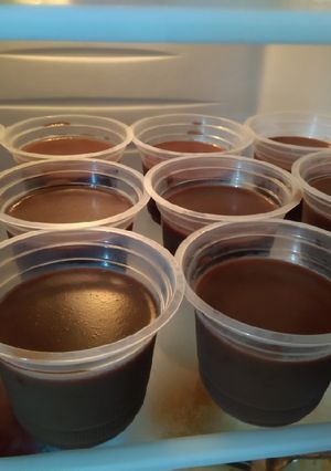 Foto resep Puding coklat simple