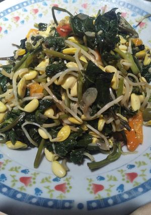 Foto resep Tumis kangkung toge