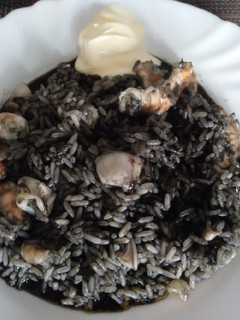 Una foto de Arroz negro