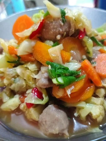 Langkah Mudah untuk Membikin Resep Capjay sayur bakso yang  Bikin Ketagihan Anti Ribet, Lezat