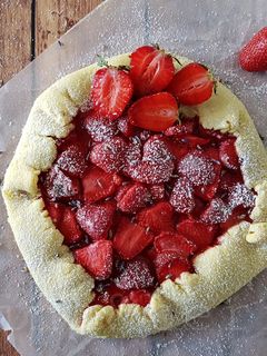Epres galette recept fotója