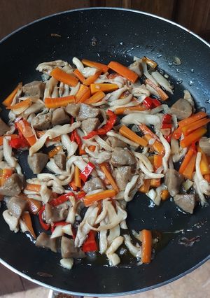 Foto resep Tumis jamur tiram