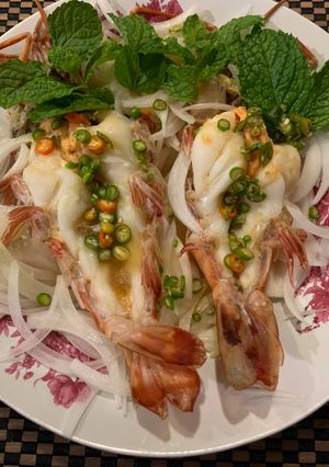 รูปของ ยำกุ้งสด