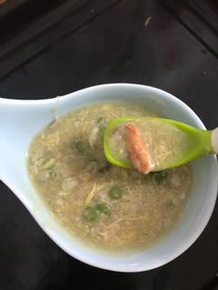 Hình của món Soup ghẹ.