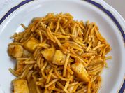 Una foto de sepia pasta