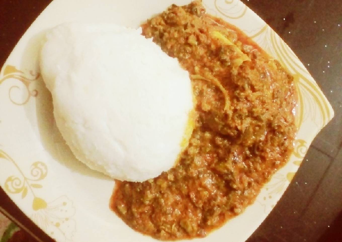 Tuwon shinkafa & Miyan Taushe