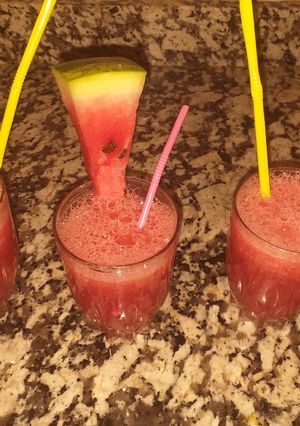 صورة لوصفة عصير الدلاح🍉