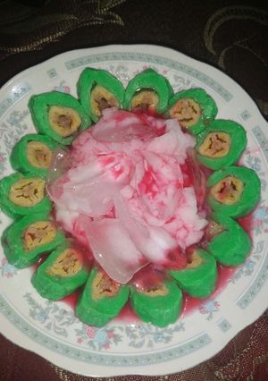 Foto resep Es Pisang Ijo