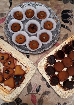 صورة لوصفة بسبوسه مادلان (ميني بسبوسة) 😉😉😉😉