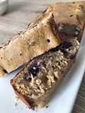 Kekito de avena, arándanos y pecana