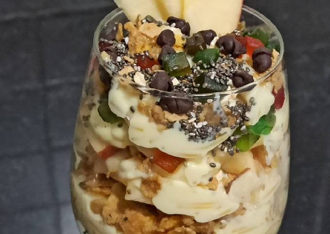 Recipe of Gordon Ramsay Semiya custard parafait