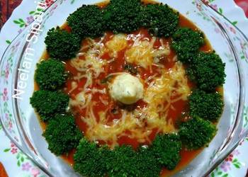 Best Recipe Broccoli in creamy cheesey gravy Home Style