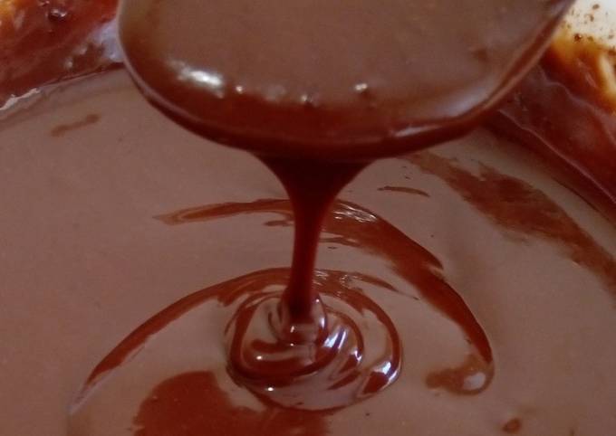 Шоколадный ганаш для начинки кексов