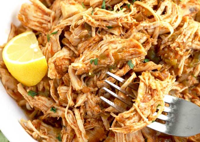 Easiest Way to Prepare Favorite Mexican Shredded Chicken- Instant Pot