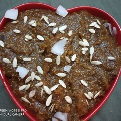 A picture of Buckwheat flour halwa.
