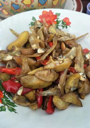 Foto resep Tumis jengkol teri pedas