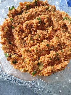 صورة لوصفة كيسير او التبولة التركية