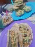 Wrap/taco o sándwich de atún y palta