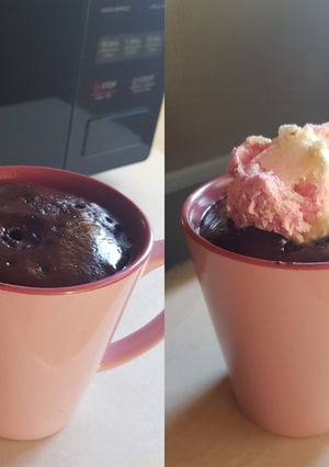 Φωτογραφία της συνταγής Εύκολο brownie (2 λεπτά)