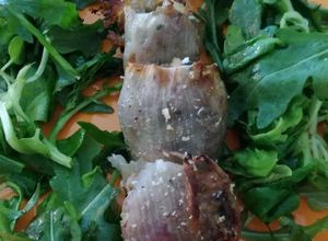 Foto di Scalogno ripieno#lo scalogno nel piatto#