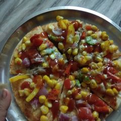 A picture of Veg pizza.