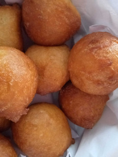 A picture of Coconut puff puff.