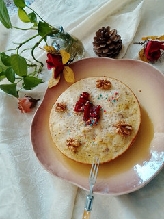 عکسی از دستور کیک به گردو