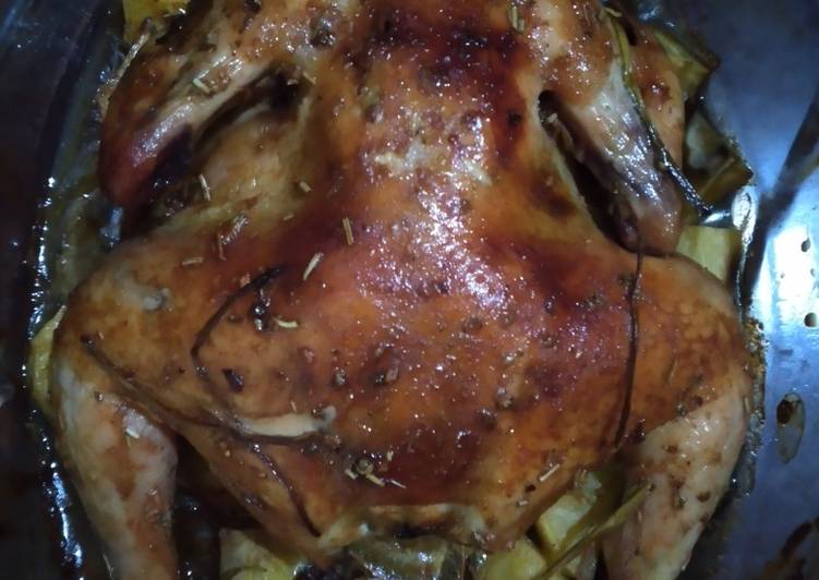 Cara Gampang Menyiapkan Ayam panggang oven, Enak Banget
