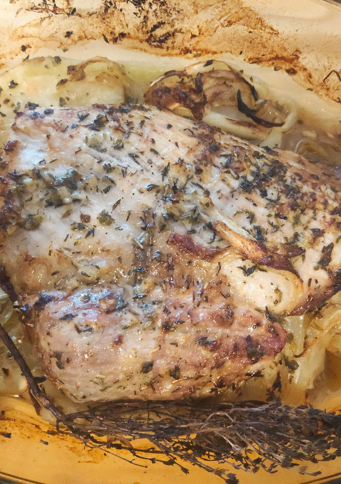 Una foto de Secreto de cerdo al horno