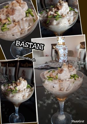 عکسی از دستور بستنی میوهای خانگی