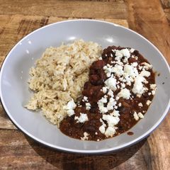 A picture of Black Bean Chilli.