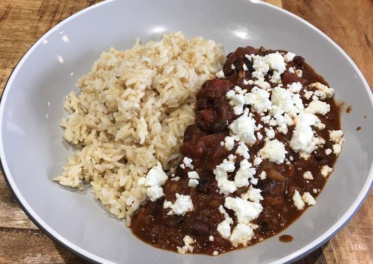 Recipe of Ultimate Black Bean Chilli