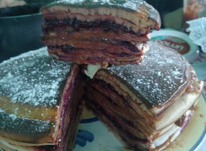 Una foto de Torta de panqueque rápido y fácil