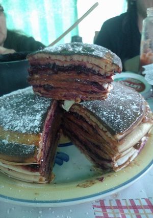 Una foto de Torta de panqueque rápido y fácil
